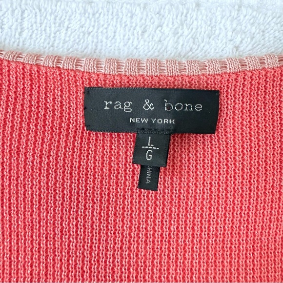 Rag & Bone V-Neck Midi Length Cora Dress Size L - Picture 5 of 7